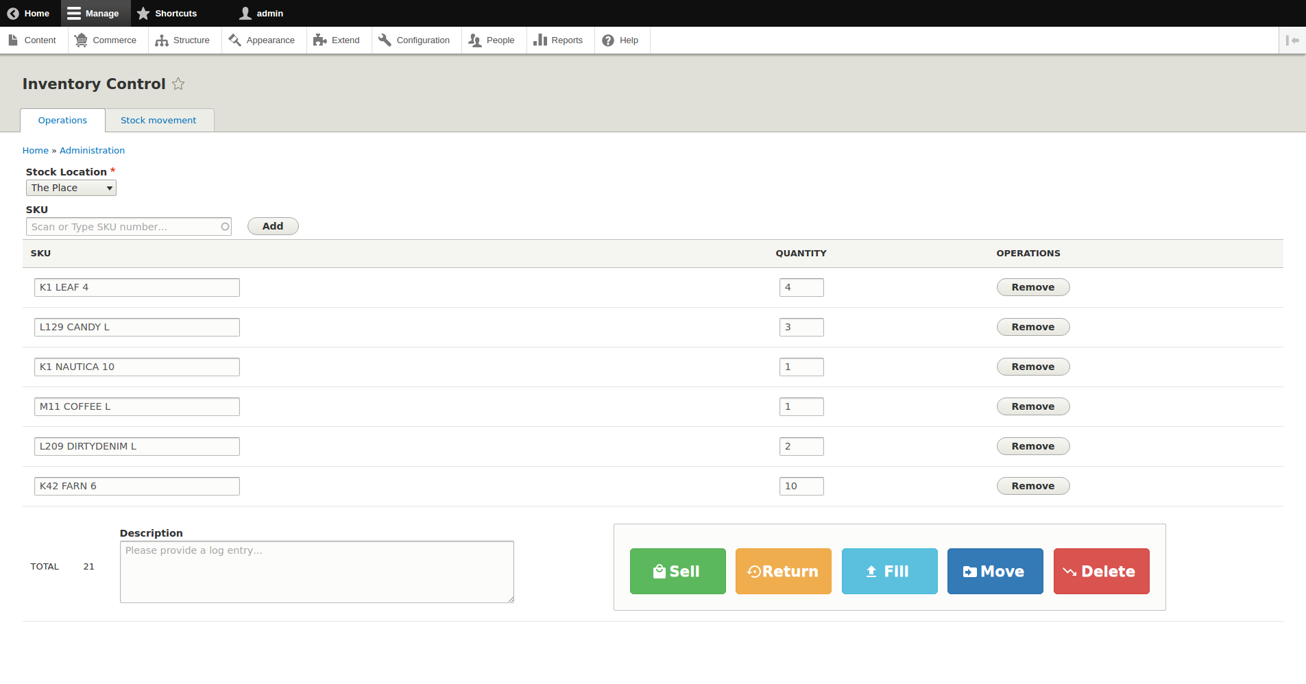 Case Study Launching Inventory Control System With Commerce 8 X 2 0 Alpha4 On Drupal 8 1 Insready