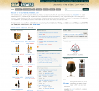 GreatBrewers.com screenshot